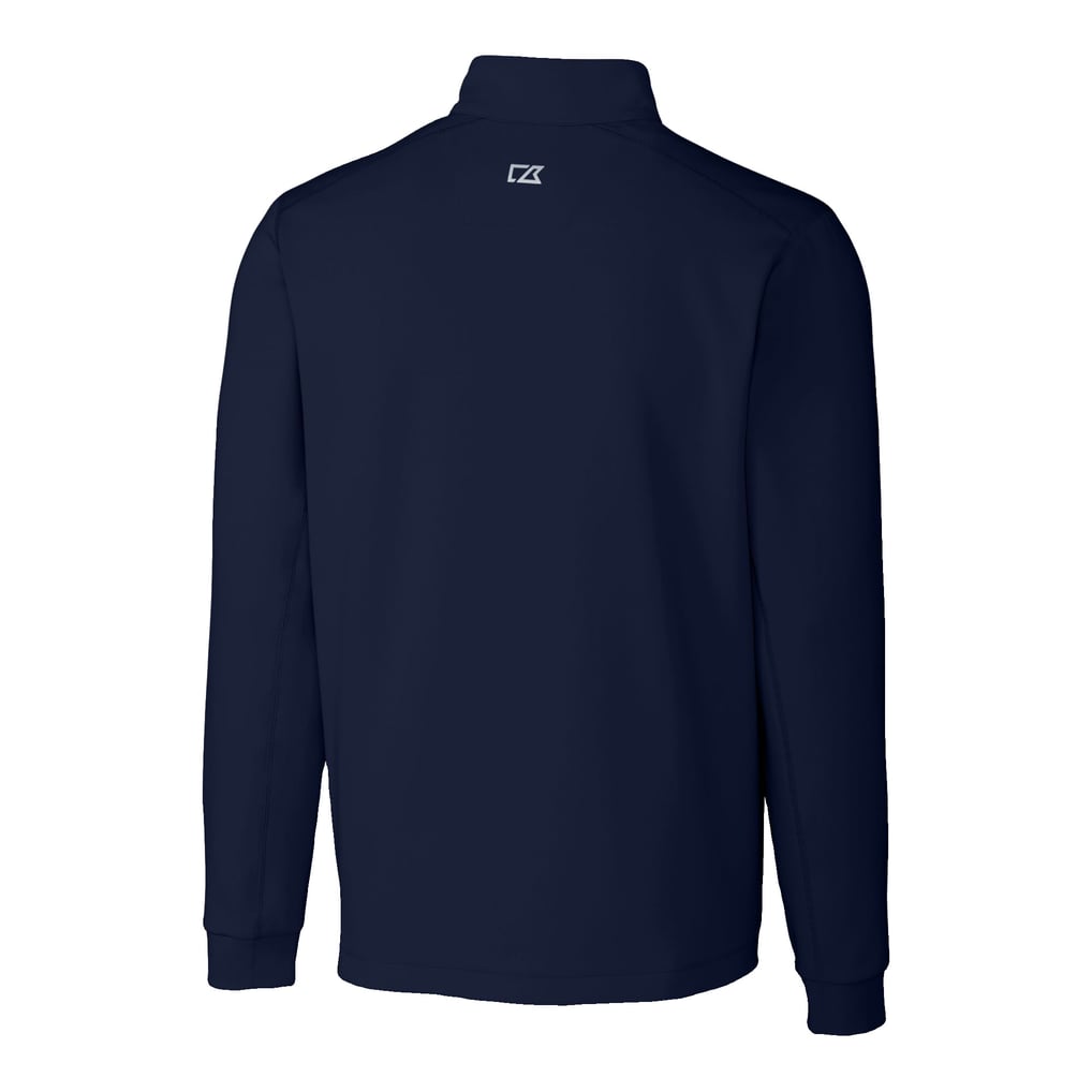  LA Galaxy Cutter & Buck Traverse Stretch Eco Quarter-Zip Pullover Top - Navy